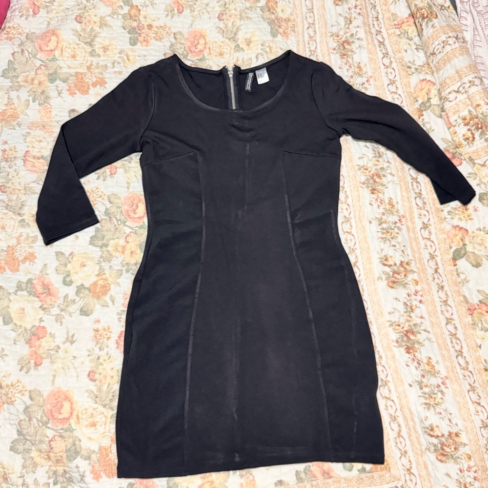 Classic Black Bodycon Dress - Women